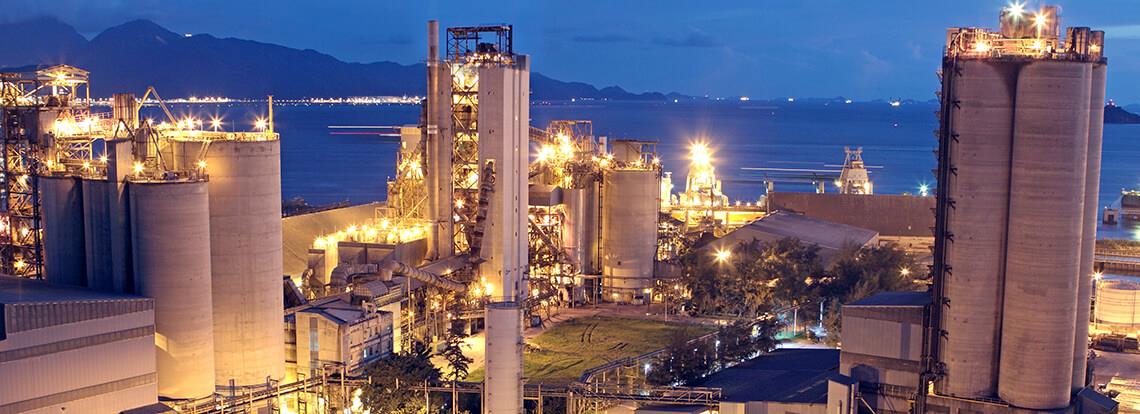 Cement plant tertiary air duct